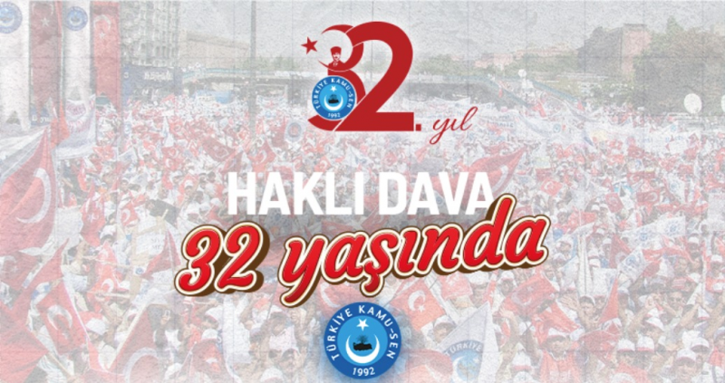 HAKLI DAVAMIZ 32 YAŞINDA