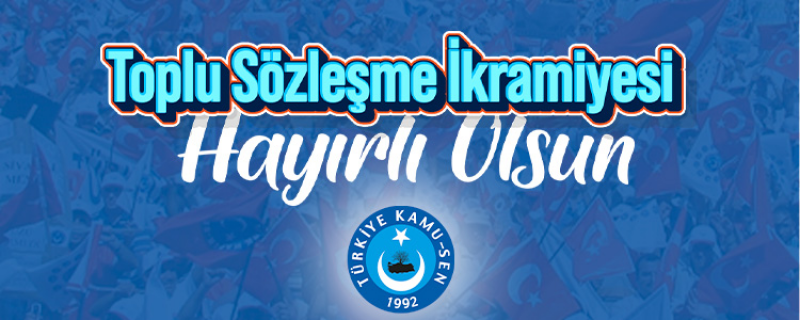 Anayasa Mahkemesi’nin iptal ettiği Toplu Sözleşme ikramiyesi yoğun çabamız neticesinde yeniden TBMM Plan ve Bütçe Komisyonunda kabul edildi.