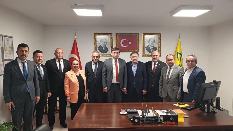 ZONGULDAK PTT BAŞMÜDÜRÜMÜZÜ ZİYARET ETTİK