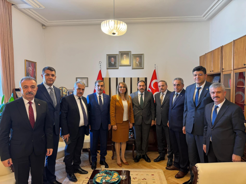 MHP GRUP BAŞKANVEKİLLERİMİZİ ZİYARET ETTİK